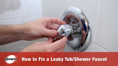 how to fix shower valve leak|How To Repair a Leaking Shower Valve 